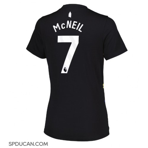 Zenski Nogometni Dres Everton Dwight McNeil #7 Rezervni 2025-26 Kratak Rukav